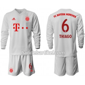 FC Bayern München Thiago Alcantara 6 Kinder Auswärts Trikotsatz 2020/21 Langarm (+ Kurze Hosen)
